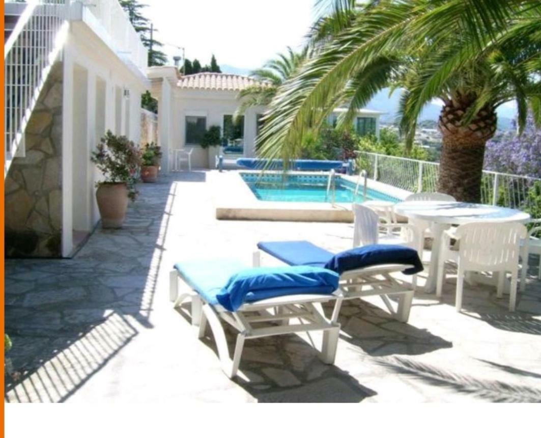 Haus Mit Pool Und Meerblick Altea Exterior foto